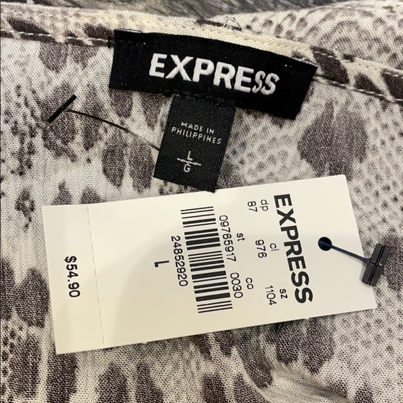 Express Animal Print Cami - Picture 5 of 7